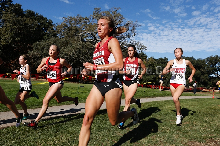 2015SIxcCollege-017.JPG - 2015 Stanford Cross Country Invitational, September 26, Stanford Golf Course, Stanford, California.